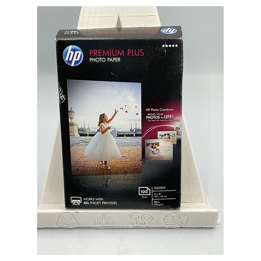 HP Premium Plus Photo Paper 4x6 Glossy 100 Sheets